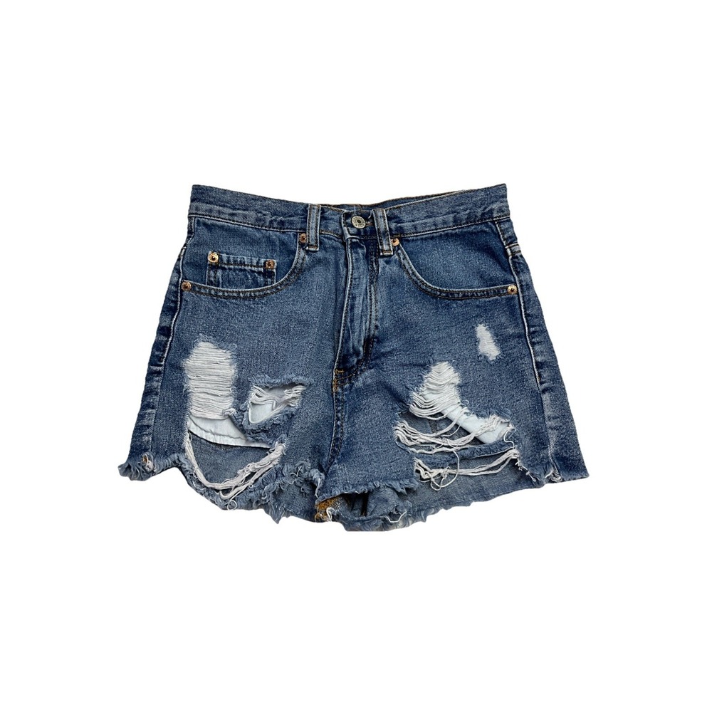 Forever 21 Women Mini Blue Jean‎ Shorts Size S
